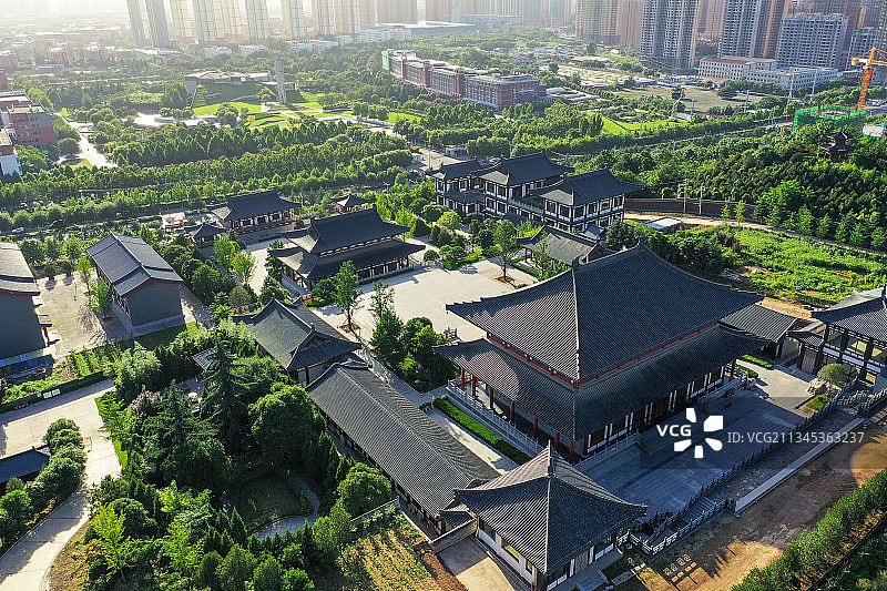 清凉寺+陕西省西安市长安区清凉山森林公园图片素材