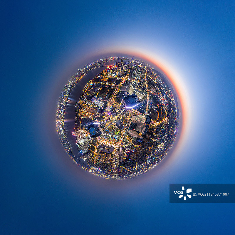 杭州来福士航拍图片素材