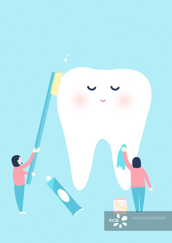 清洁牙齿图片素材