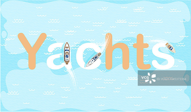 蓝色海洋帆船游艇海报设计图片素材