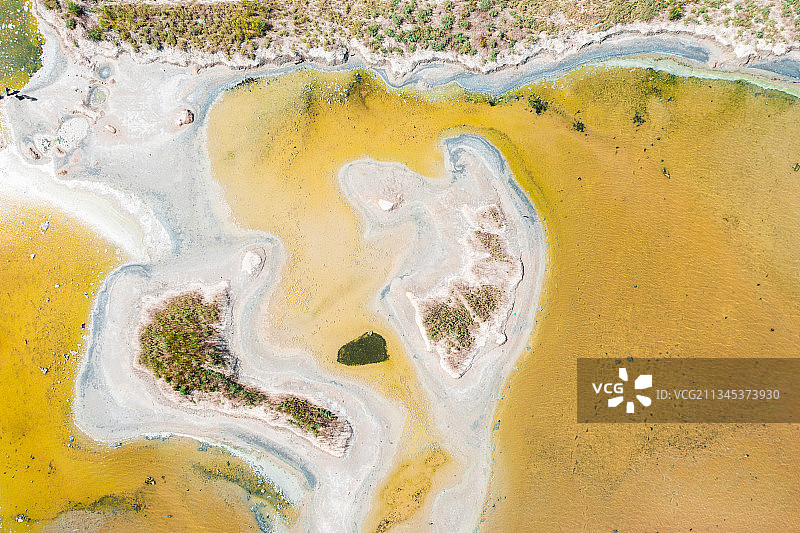 山西运城盐湖,运城盐湖,中国死海运城盐湖,细节,纹理图片素材