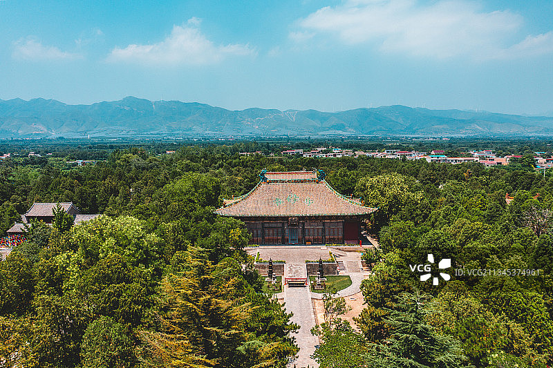 永乐宫图片素材