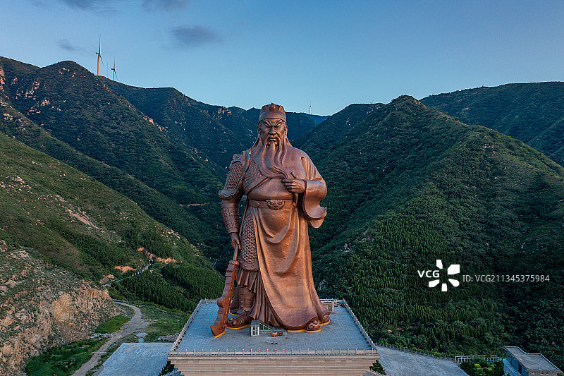 关帝圣像景区图片素材