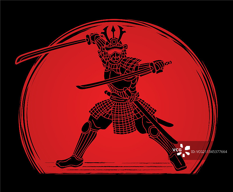 准备战斗的武士图片素材