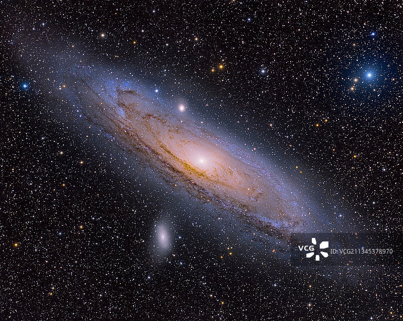 美国夜空中的星星低角度景观图片素材