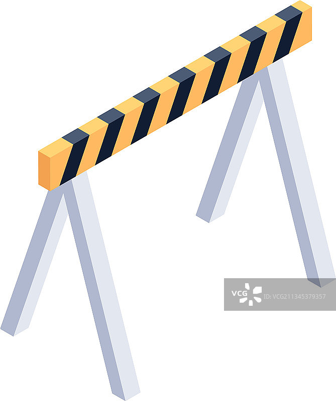 交通路障图片素材