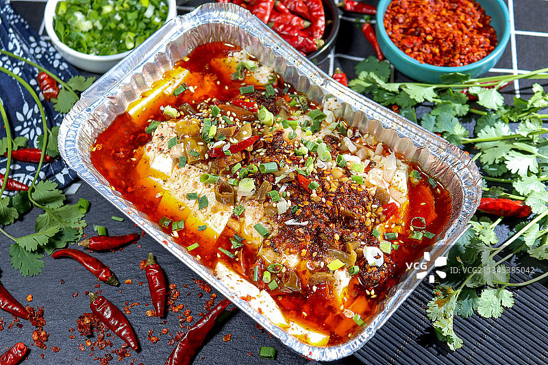 烧烤嫩豆腐图片素材