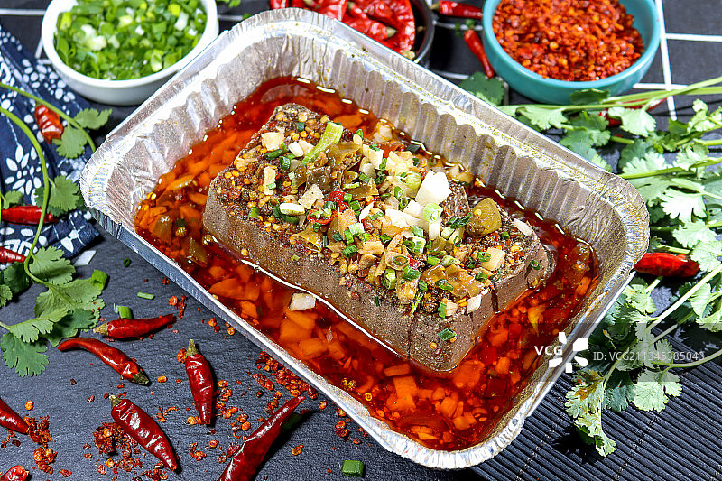 鸭血旺烧烤图片素材