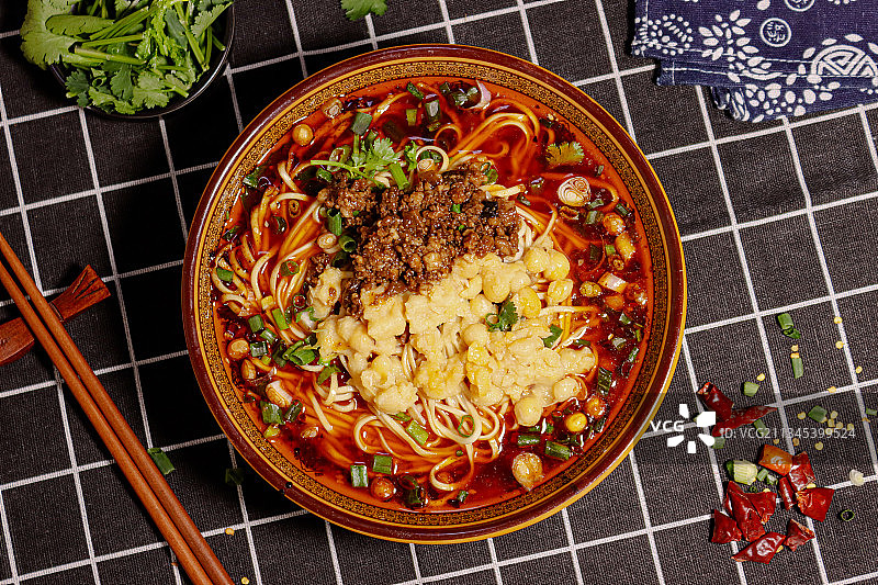 豌杂小面图片素材