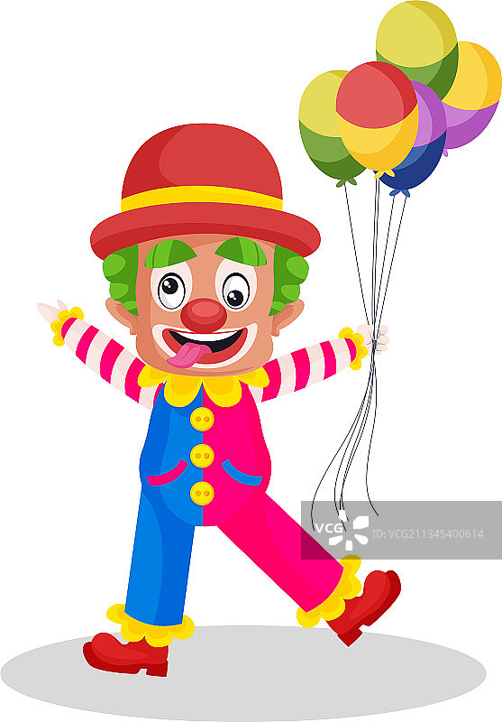 小丑卡通角色图片素材