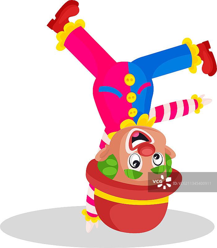 小丑卡通角色图片素材