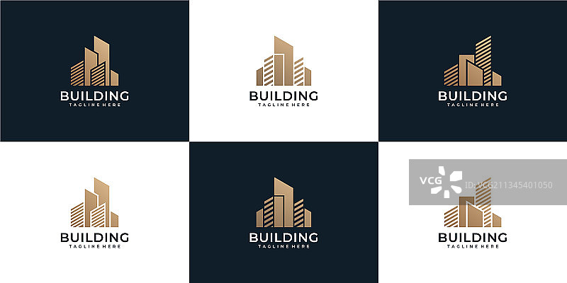 现代建筑施工企业图片素材