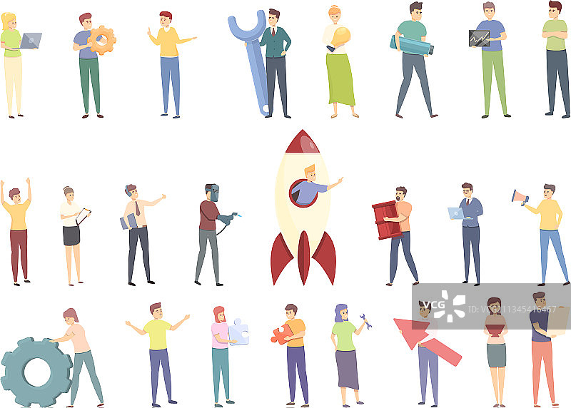 实现图标设置卡通自我梦想图片素材