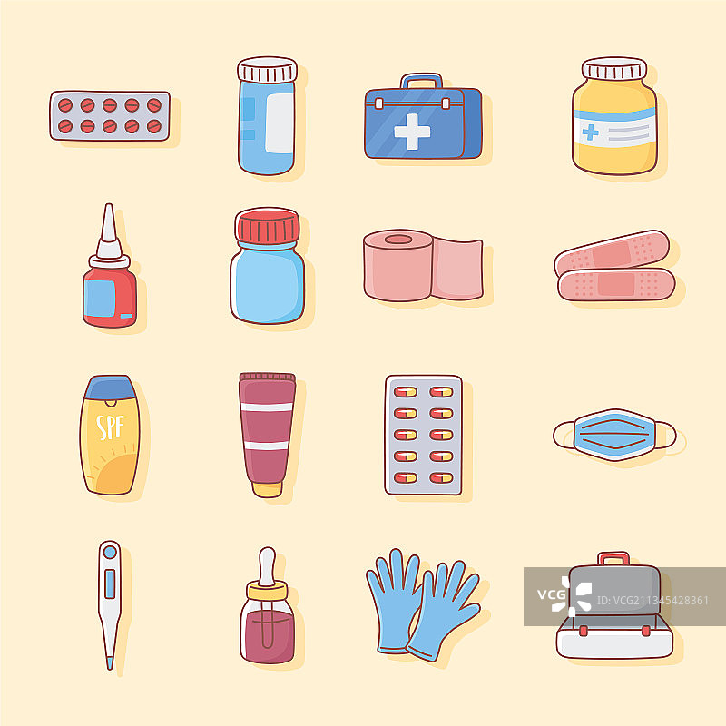 医疗箱主题素材图片素材