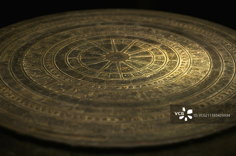 汉铜鼓图片素材
