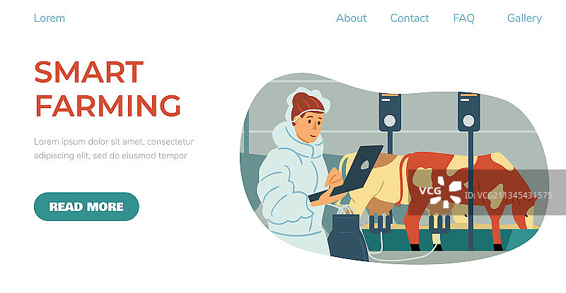 乳品厂移动应用控制图片素材