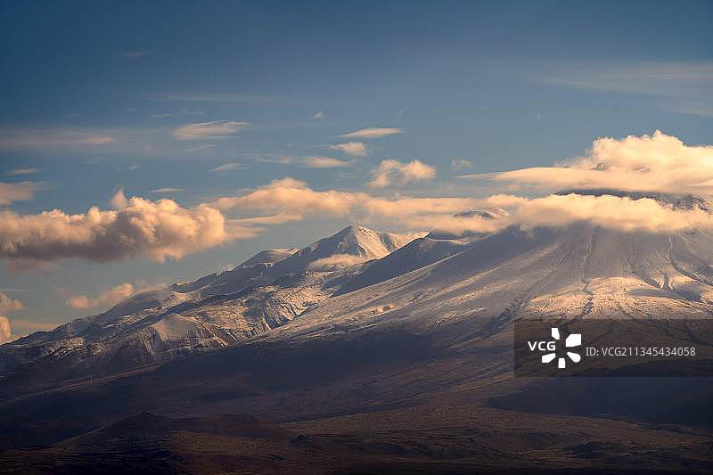土耳其雪山风景图片素材
