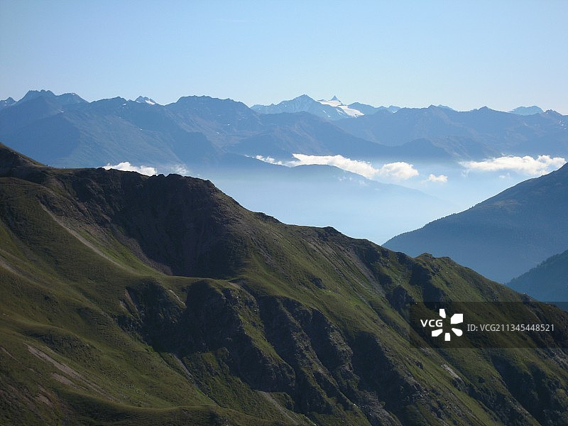 意大利斯蒂尔夫斯山脉风光图片素材