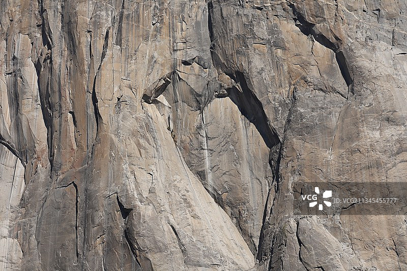 岩层全画幅照片，美国加州约塞米蒂国家公园图片素材