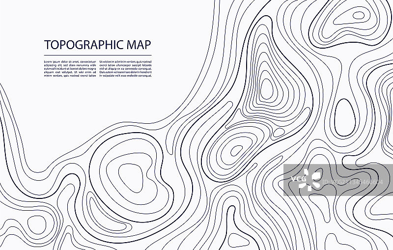 地形图轮廓地理测绘图片素材
