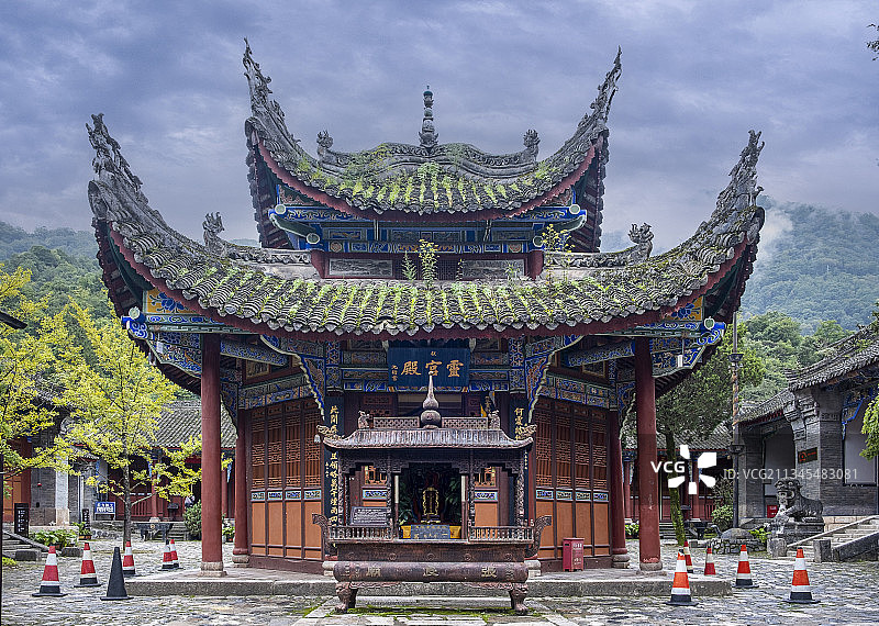 张良庙------全国重点文物保护单位图片素材