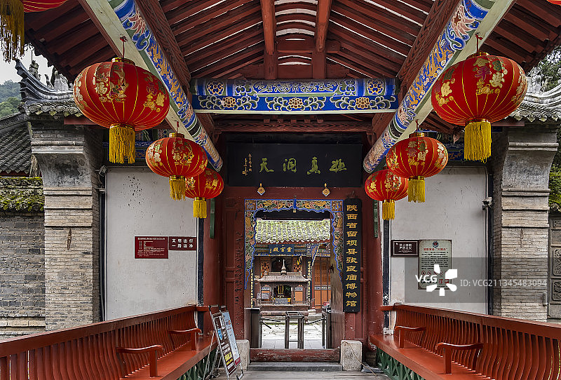 张良庙------全国重点文物保护单位图片素材