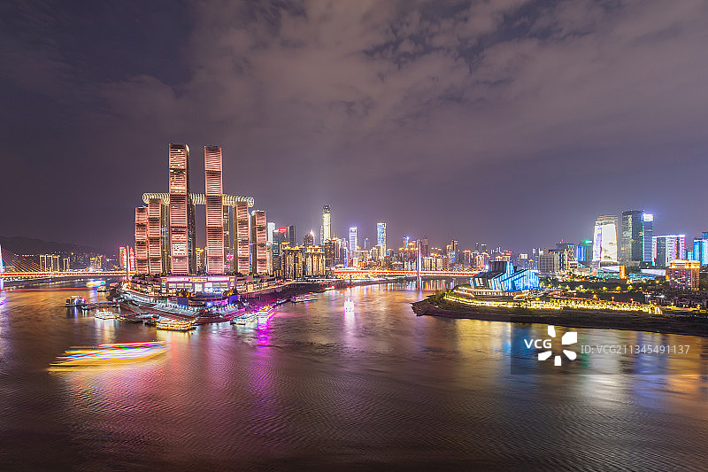 中国重庆市城市地标建筑风光图片素材