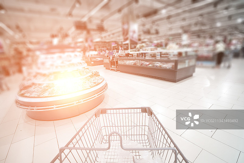 超市购物环境图片素材