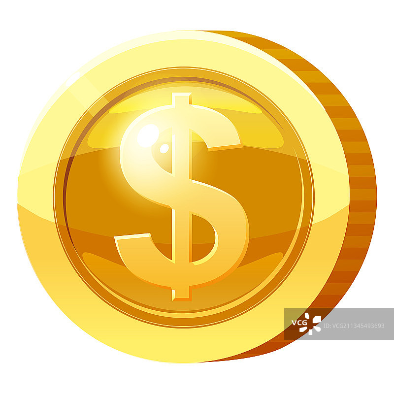 金币金牌代币符号图片素材