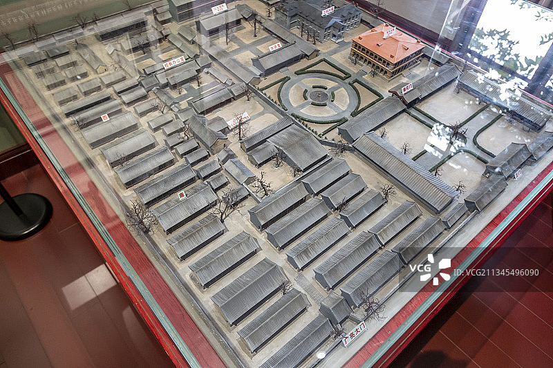 北京大学红楼——微缩景观：北京大学二院（原京师大学堂）图片素材