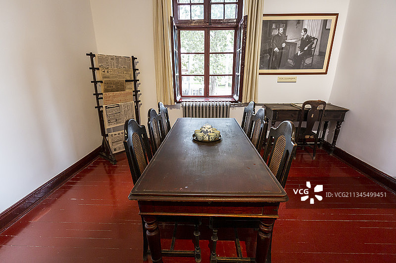 北京大学红楼——图书馆主任室（李大钊办公室）图片素材
