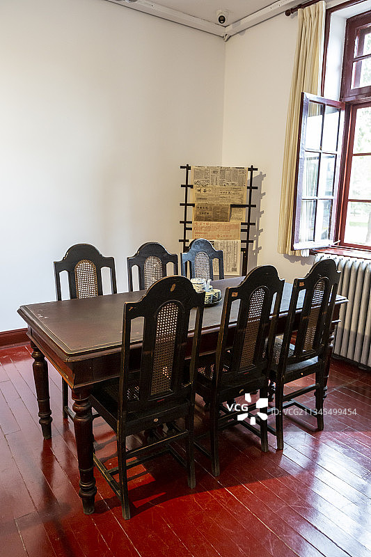 北京大学红楼——图书馆主任室（李大钊办公室）图片素材