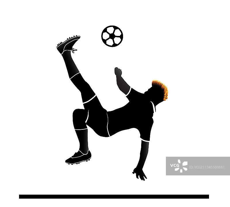 足球运动员设计图片素材