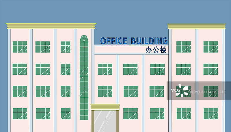 建筑矢量插画图片素材