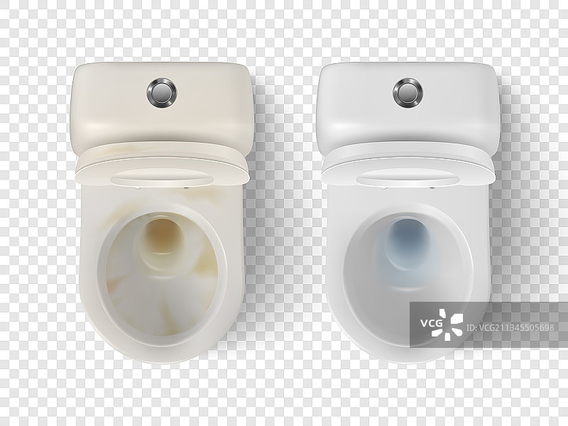 3D逼真风格的白色陶瓷洁具图片素材