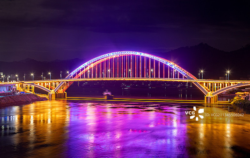 鸳江大桥图片素材