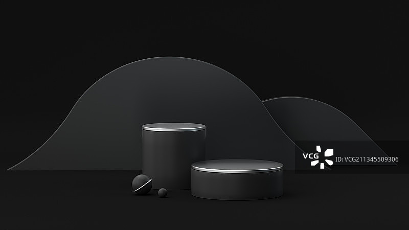 3D场景商品产品静物电商陈列展示台图片素材