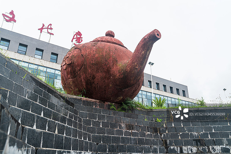 茶壶 茶文化 雕塑 文化 建筑图片素材