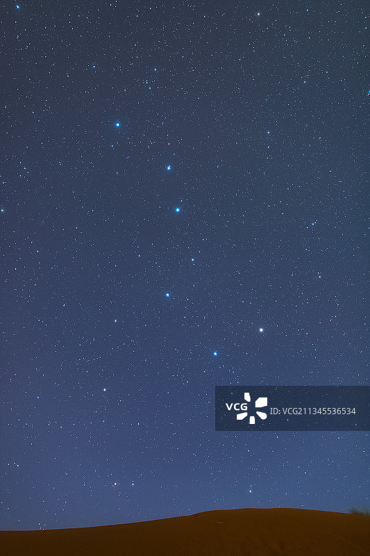 北斗星空星光图片素材