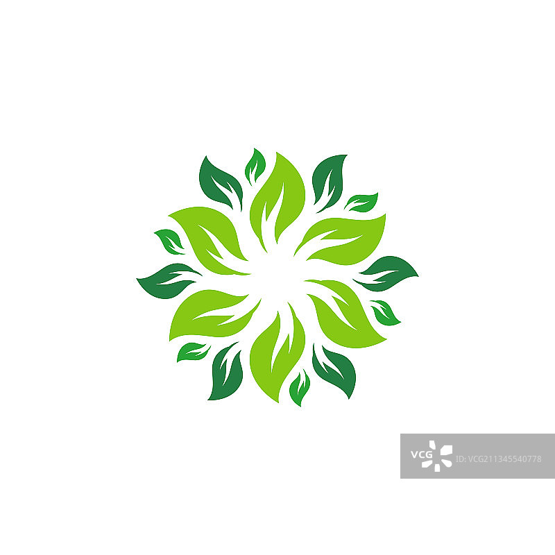 绿叶生态自然元素图片素材