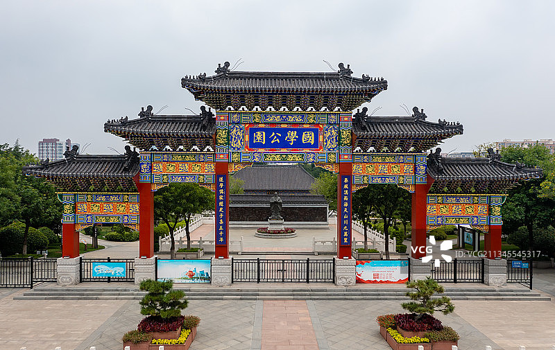 青岛城阳国学公园图片素材