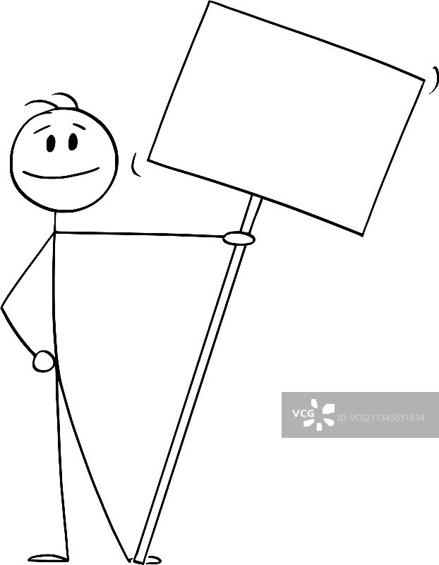 示威或集会中微笑的人图片素材