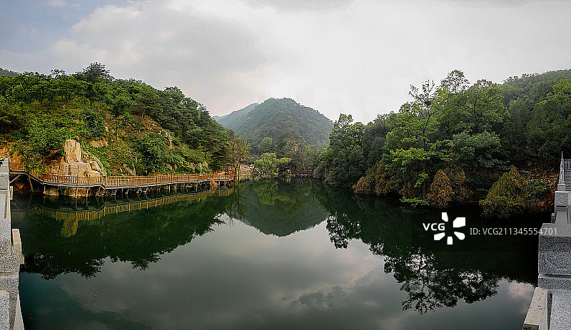 山东泰安玉泉寺景区图片素材