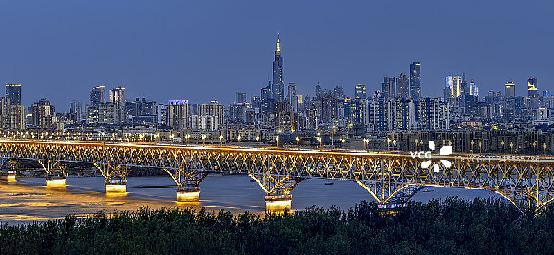 南京长江大桥图片素材