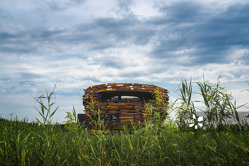北京温榆河公园图片素材