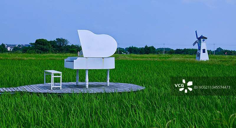 田园牧歌图片素材