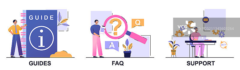 网站菜单概念图片素材