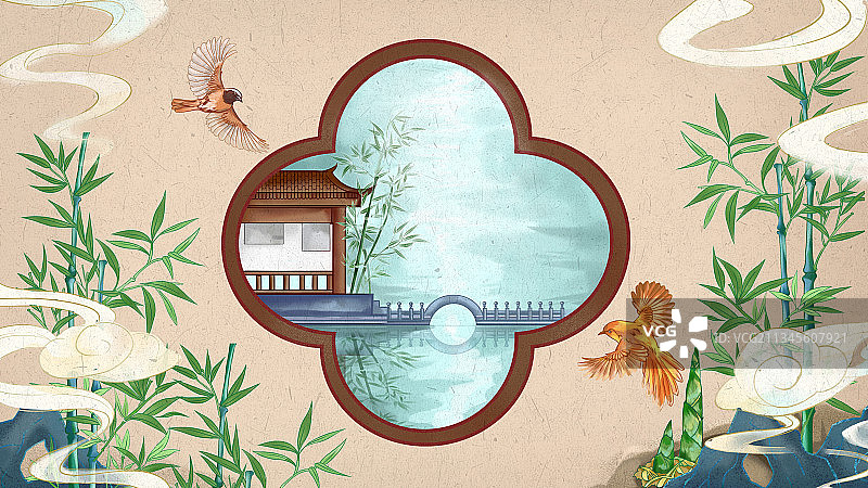 二十四节气之春分图片素材