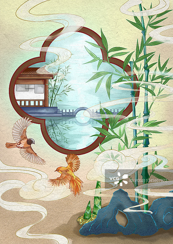 二十四节气之春分图片素材