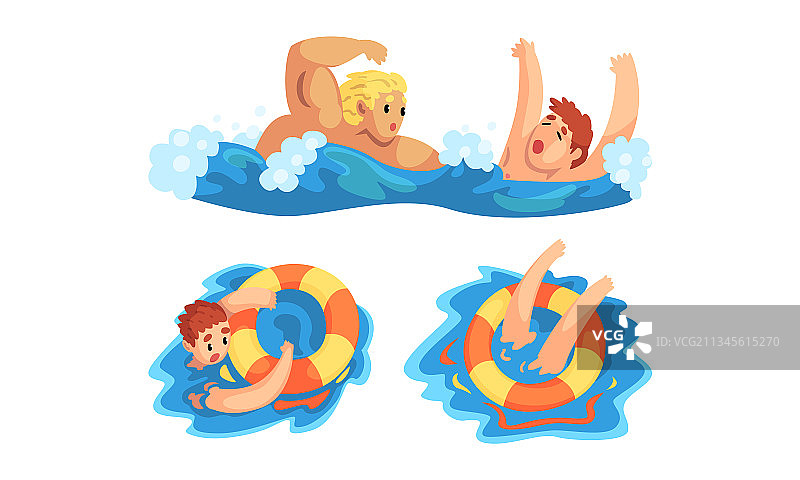 救生员救起溺水者图片素材